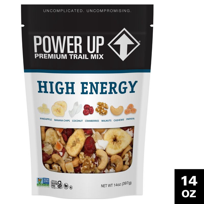 slide 1 of 10, Power Up Trail Mix High Energy - 14oz, 14 oz