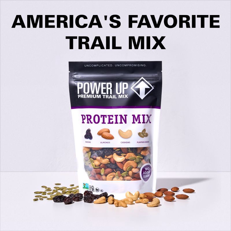 slide 7 of 10, Power Up Trail Mix Protein Mix - 14 oz, 14 oz