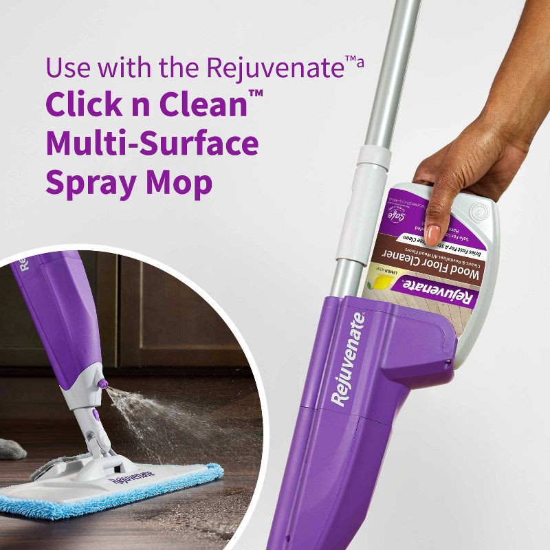 slide 5 of 10, Rejuvenate Wood Floor Cleaner Refill with Adapter - 32 fl oz, 32 fl oz