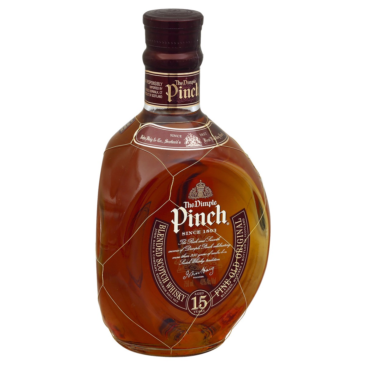 slide 2 of 3, The Dimple Pinch Scotch Whisky Bottle, 750 ml