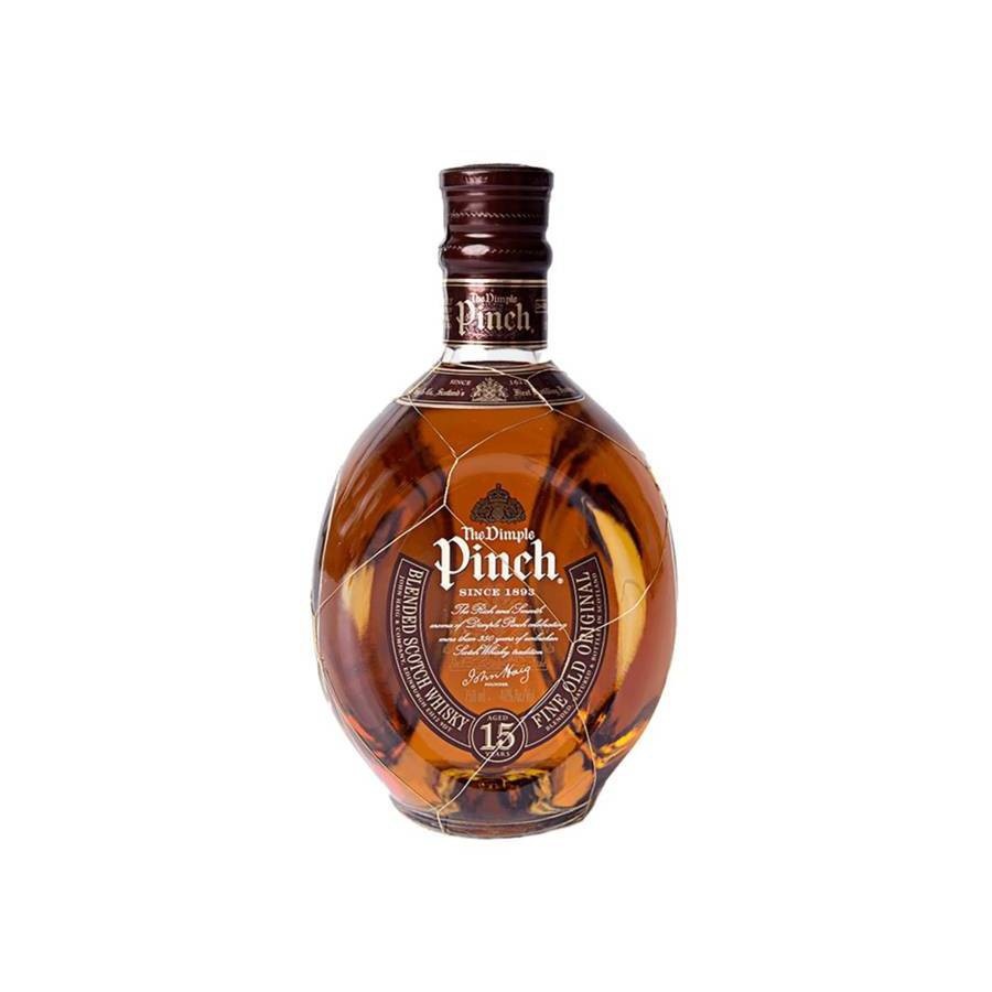 slide 1 of 3, The Dimple Pinch Scotch Whisky Bottle, 750 ml