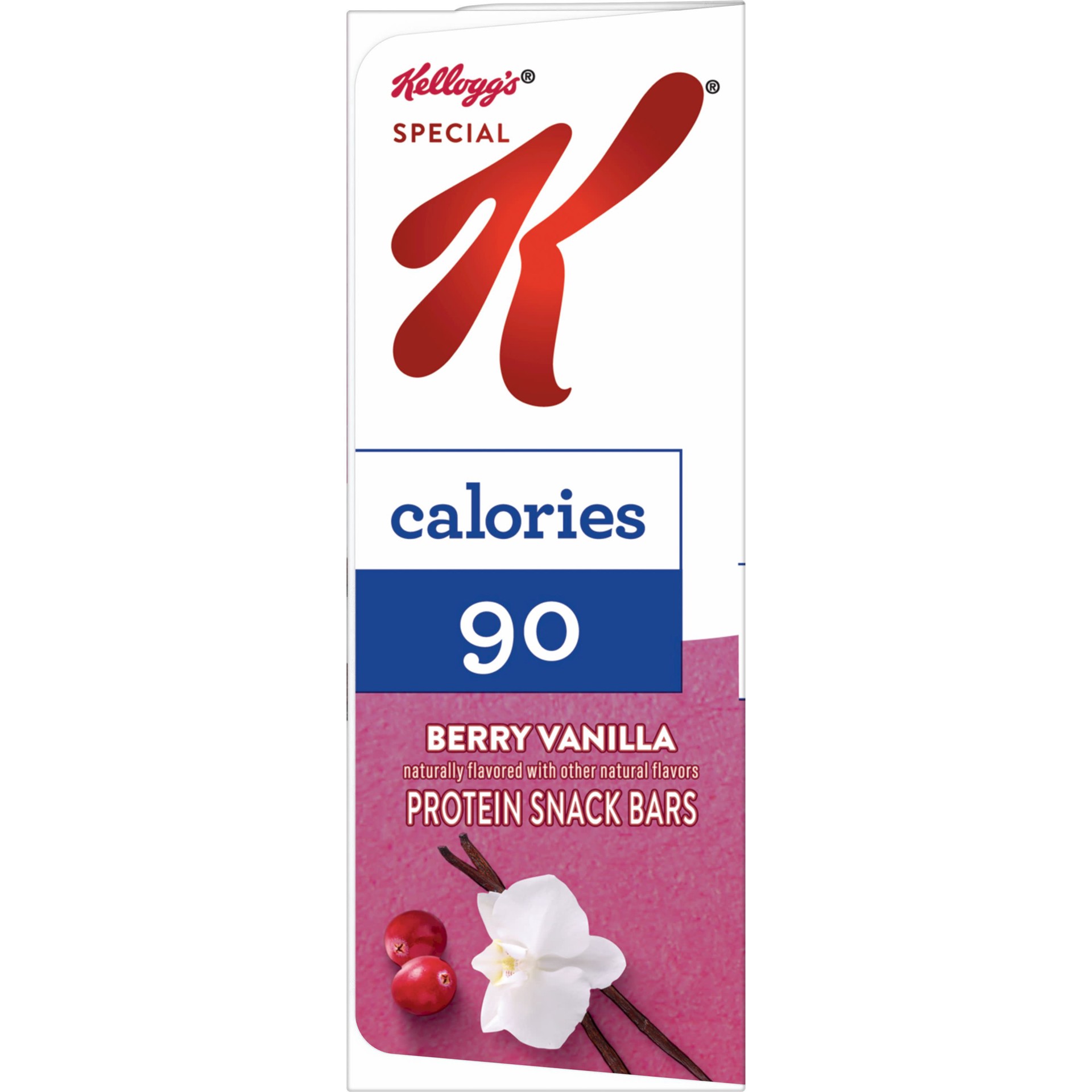 slide 4 of 5, Special K Kellogg's Special K Protein Snack Bars, Berry Vanilla, 4.4 oz, 5 Count, 4.4 oz