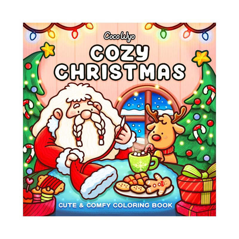 slide 1 of 1, Random House Cozy Christmas - (Cozy Spaces Coloring) - by Coco Wyo (Paperback), 1 ct