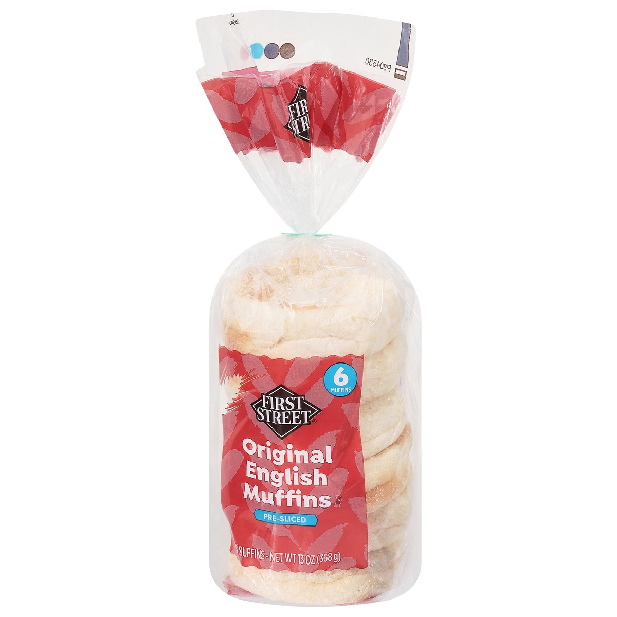 slide 2 of 4, First Street Plain English Muffin, 13 oz