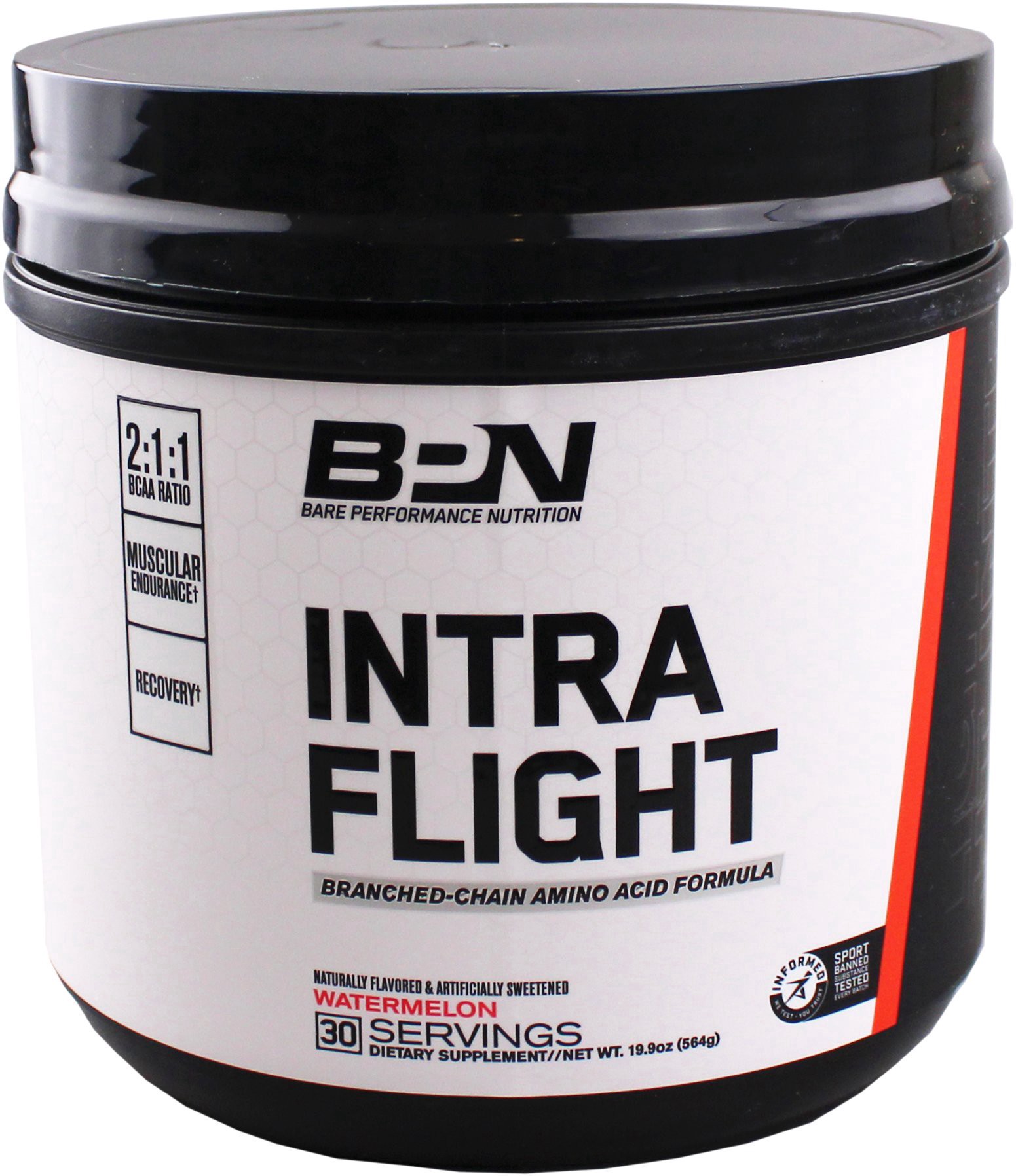 slide 1 of 1, Bare Performance Nutrition Watermelon Intra Flight, 19.9 oz