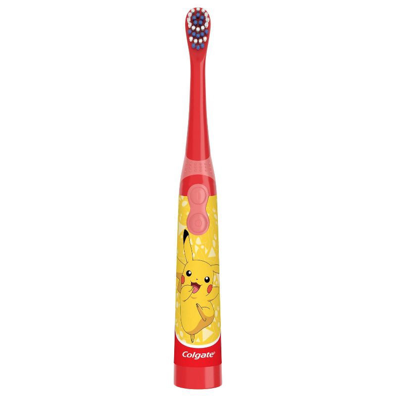 slide 3 of 6, Colgate Kids' Battery Powered Toothbrush - Pokemon, 1 ct
