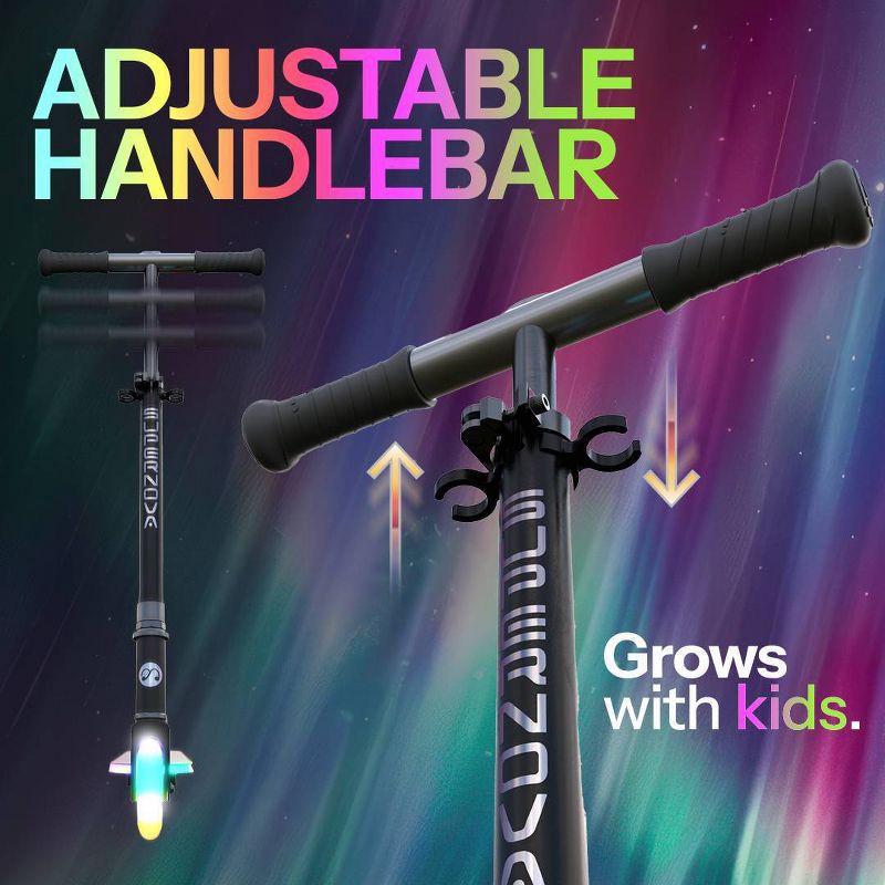 slide 6 of 11, Melo Supernova Kick Scooter - Black, 1 ct