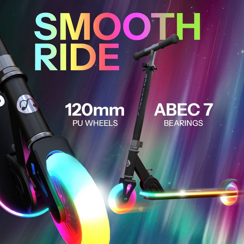 slide 9 of 11, Melo Supernova Kick Scooter - Black, 1 ct