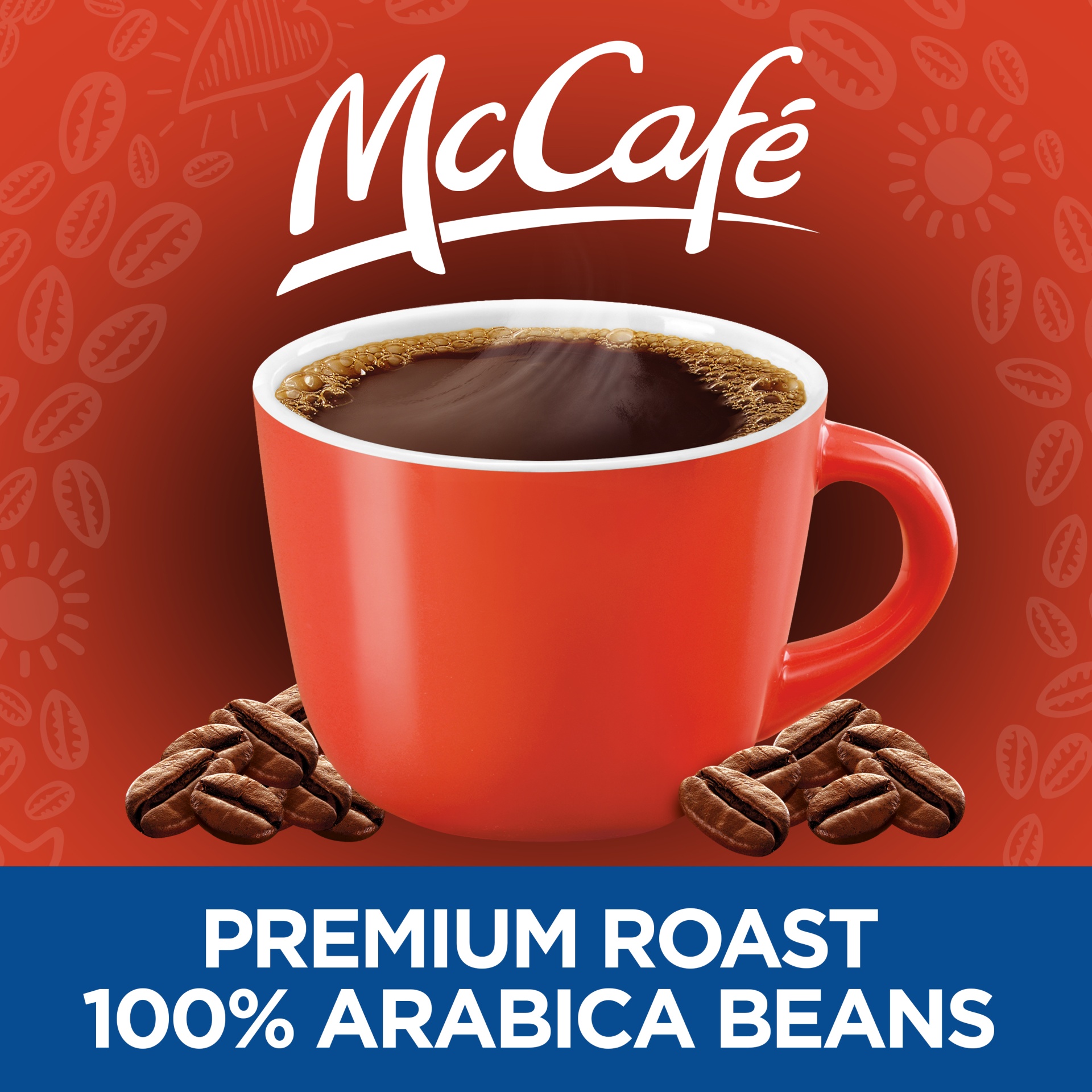 slide 2 of 4, McCafé Premium Roast Medium Ground Coffee, 30 oz