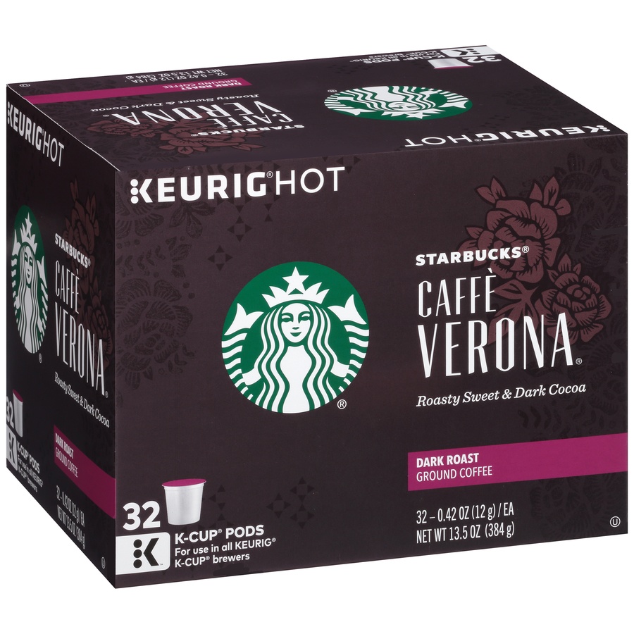 slide 3 of 7, Starbucks Caff Verona K-Cup Pods - 32 ct, 32 ct