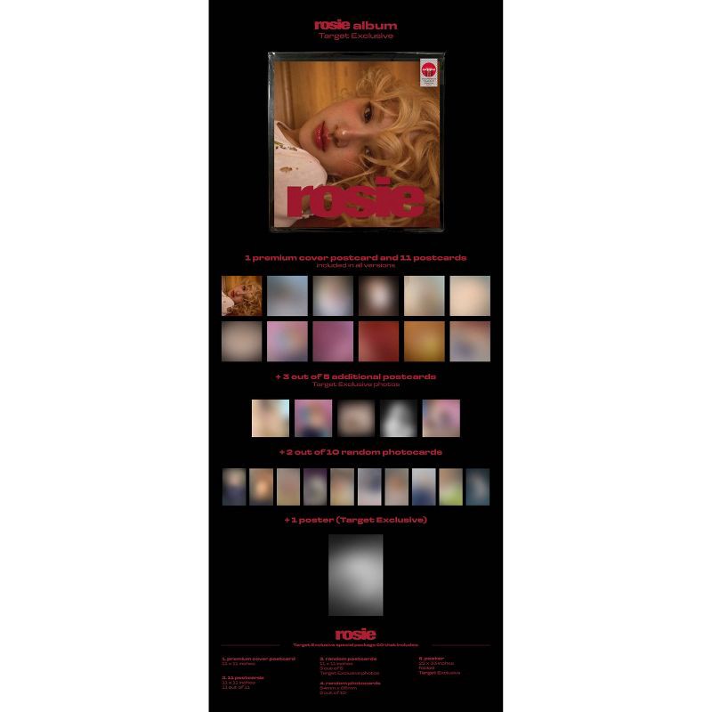 slide 4 of 4, Warner Music Group ROSÉ - rosie (Target Exclusive, CD), 1 ct