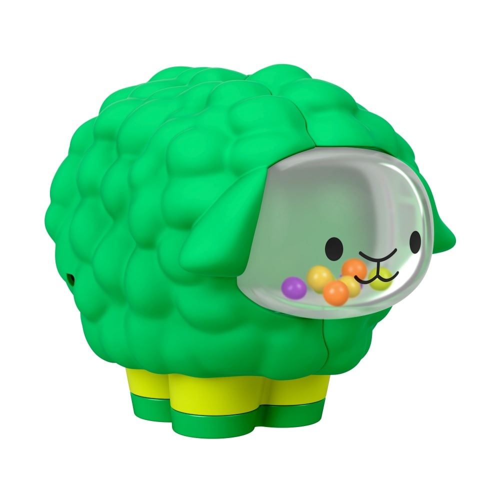 slide 1 of 1, Fisher-Price Broccoli Squeaker Sheep, 1 ct