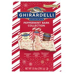 GHIRARDELLI Limited Edition Peppermint Bark Collection, 10.4 oz Bag