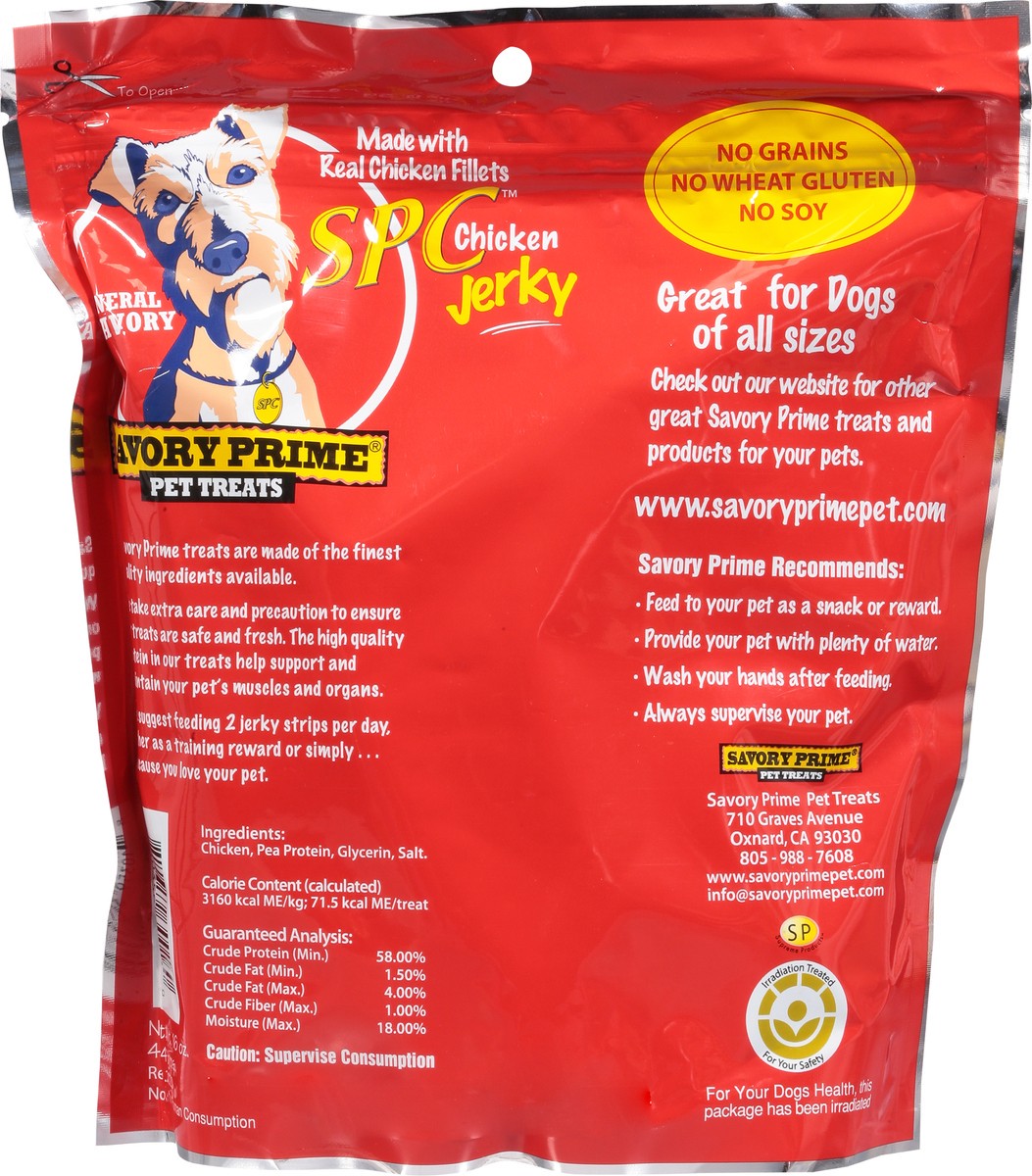 slide 13 of 14, Savory Prime Chicken Jerky Dog Treats 16 oz, 16 oz