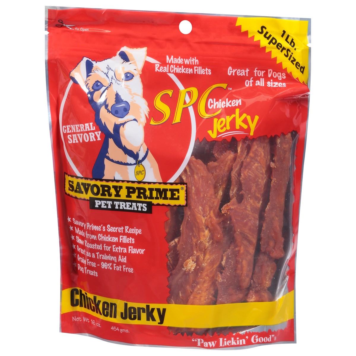 slide 11 of 14, Savory Prime Chicken Jerky Dog Treats 16 oz, 16 oz