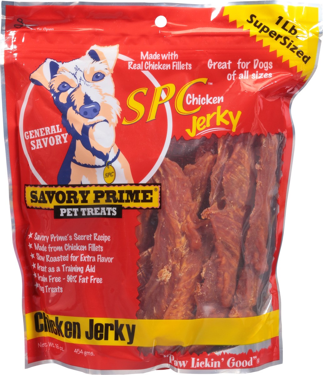 slide 6 of 14, Savory Prime Chicken Jerky Dog Treats 16 oz, 16 oz