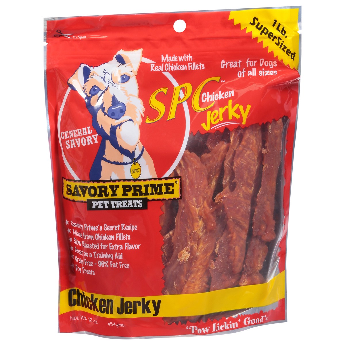 slide 10 of 14, Savory Prime Chicken Jerky Dog Treats 16 oz, 16 oz