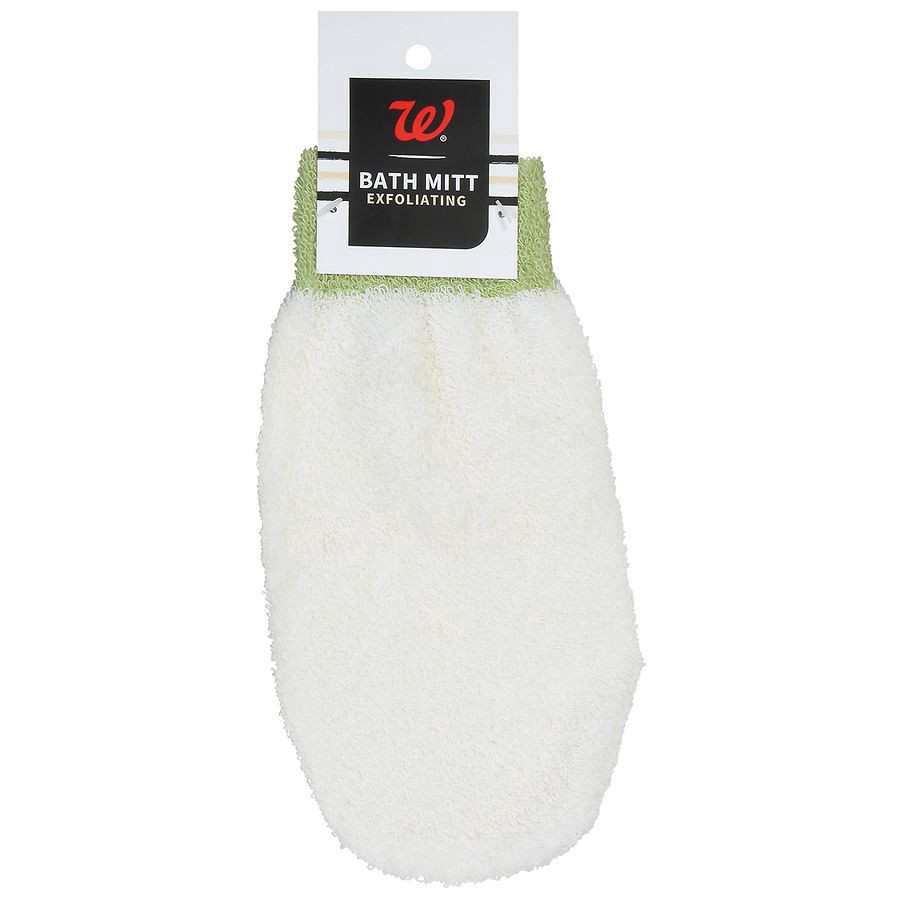 slide 1 of 2, Walgreens Beauty Exfoliating Bath Mitt, 1 ct