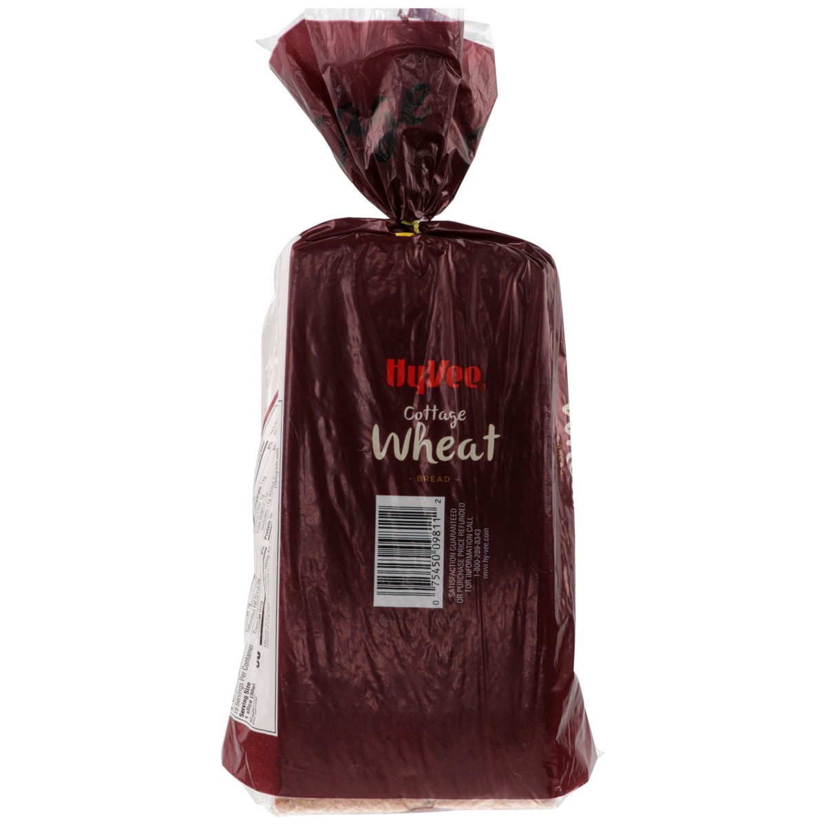 slide 2 of 8, Hy-vee Wheat Cottage Bread, 20 oz