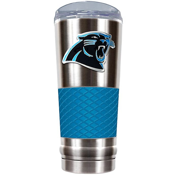 slide 1 of 1, NFL Carolina Panthers Draft Tumbler, 24 oz