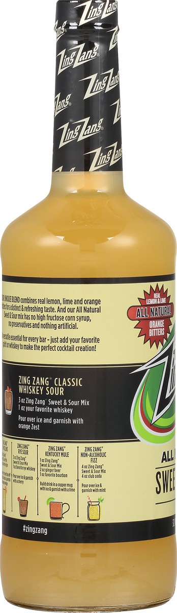 slide 3 of 11, Zing Zang All Natural Sweet & Sour Mix 32 oz, 32 oz