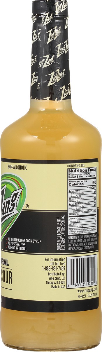 slide 4 of 11, Zing Zang All Natural Sweet & Sour Mix 32 oz, 32 oz