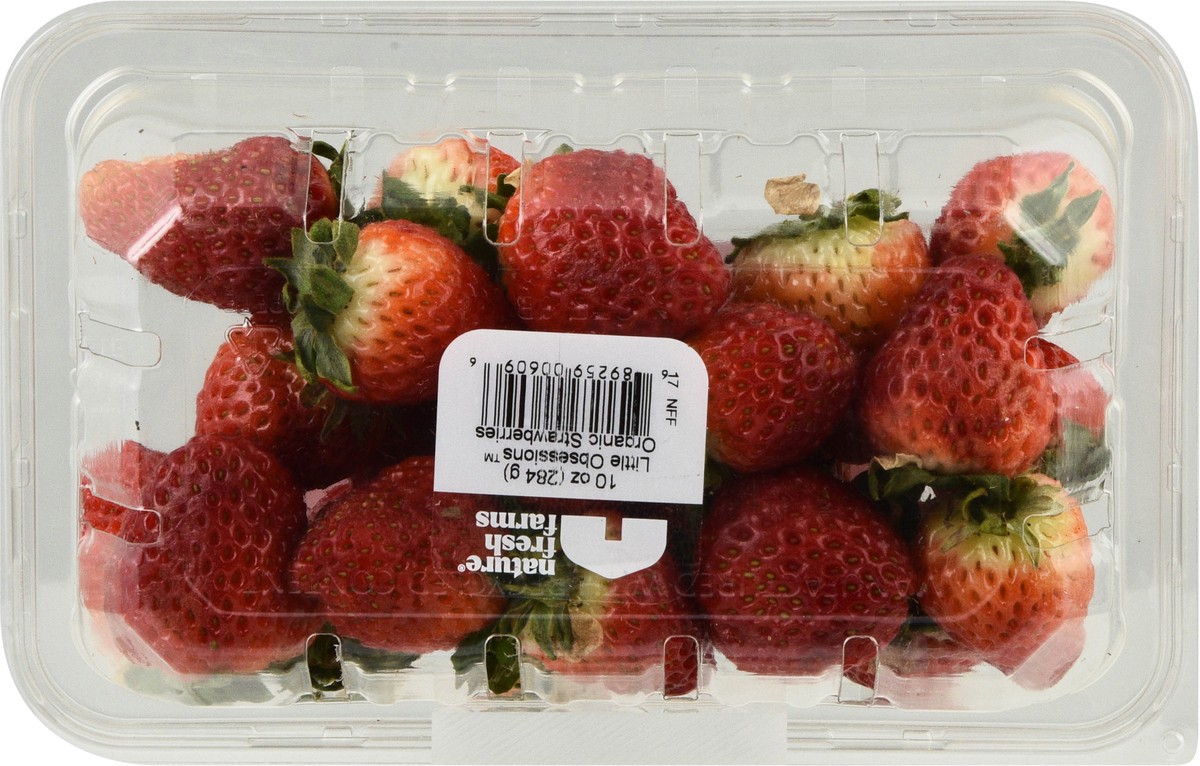 slide 11 of 12, Nature Fresh Farms Little Obsessions Organic Strawberries 10 oz, 