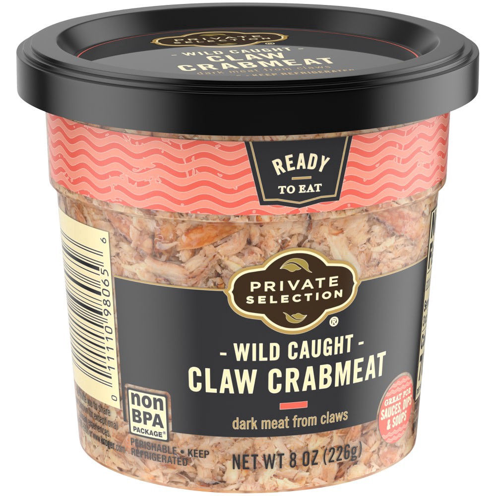 slide 3 of 4, Private Selection Wild Caught Claw Crab Meat, 8 oz