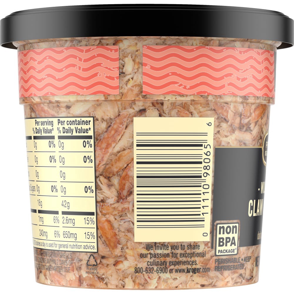 slide 2 of 4, Private Selection Wild Caught Claw Crab Meat, 8 oz