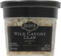 slide 1 of 1, Private Selection Wild Caught Claw Crab Meat, 8 oz