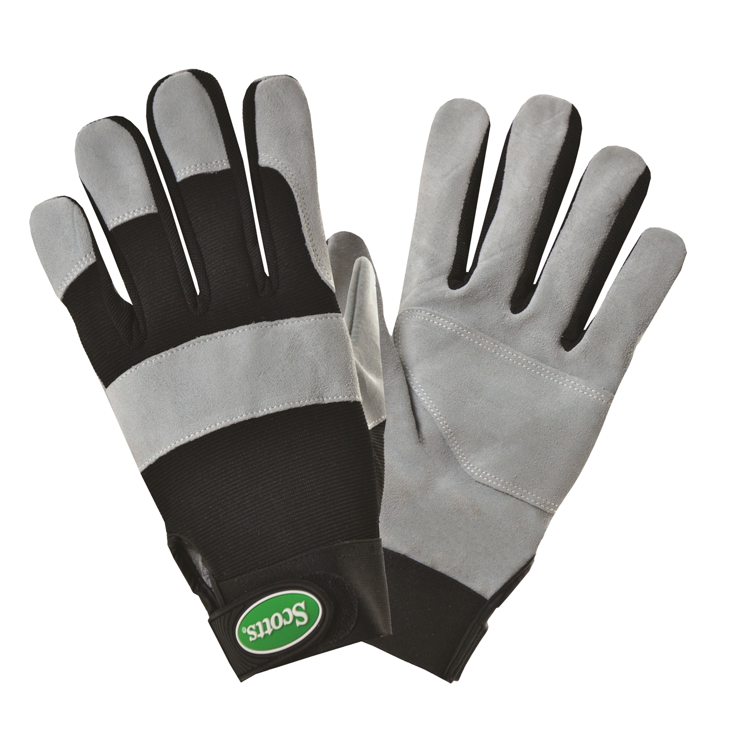 slide 1 of 1, Scotts Leather Performance Glove - Medium, MED