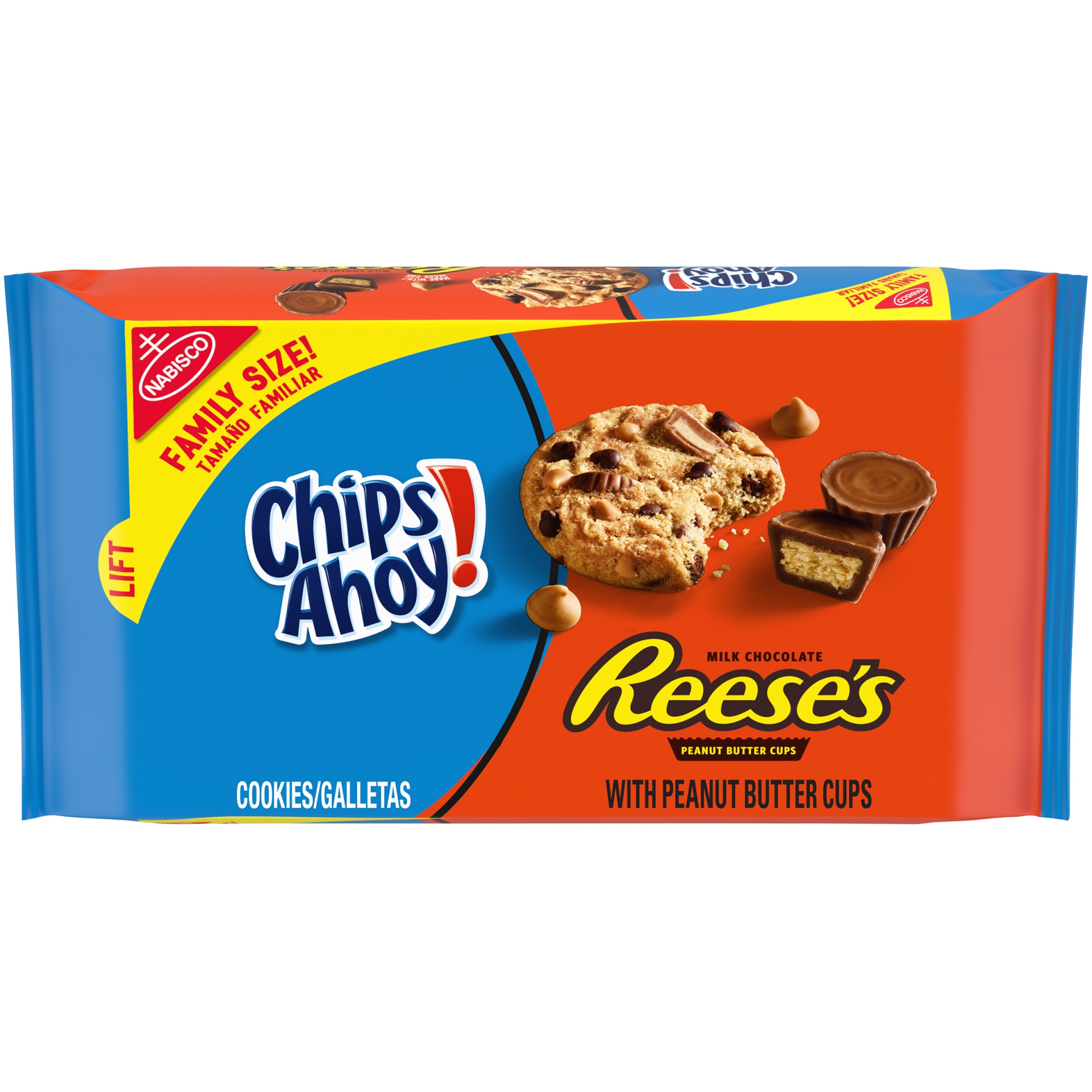 slide 1 of 1, Chips Ahoy! Chunky Reese's Cookies, 14.25 oz