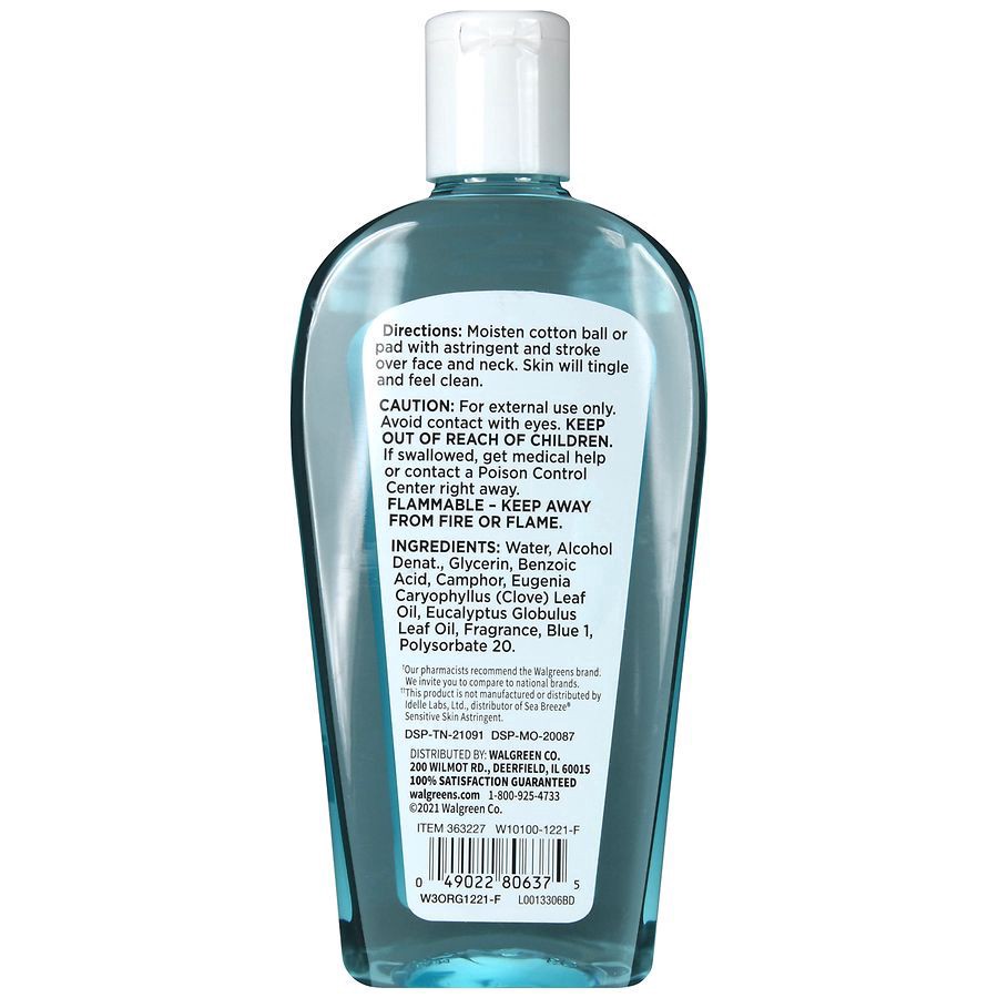 slide 4 of 5, Walgreens Refresh & Cleanse Astringent, 10 fl oz