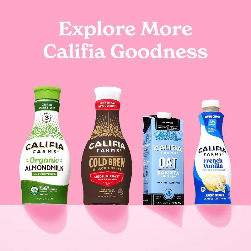 slide 6 of 8, Califia Farms Pina Colada Refresher - 48 fl oz, 48 fl oz