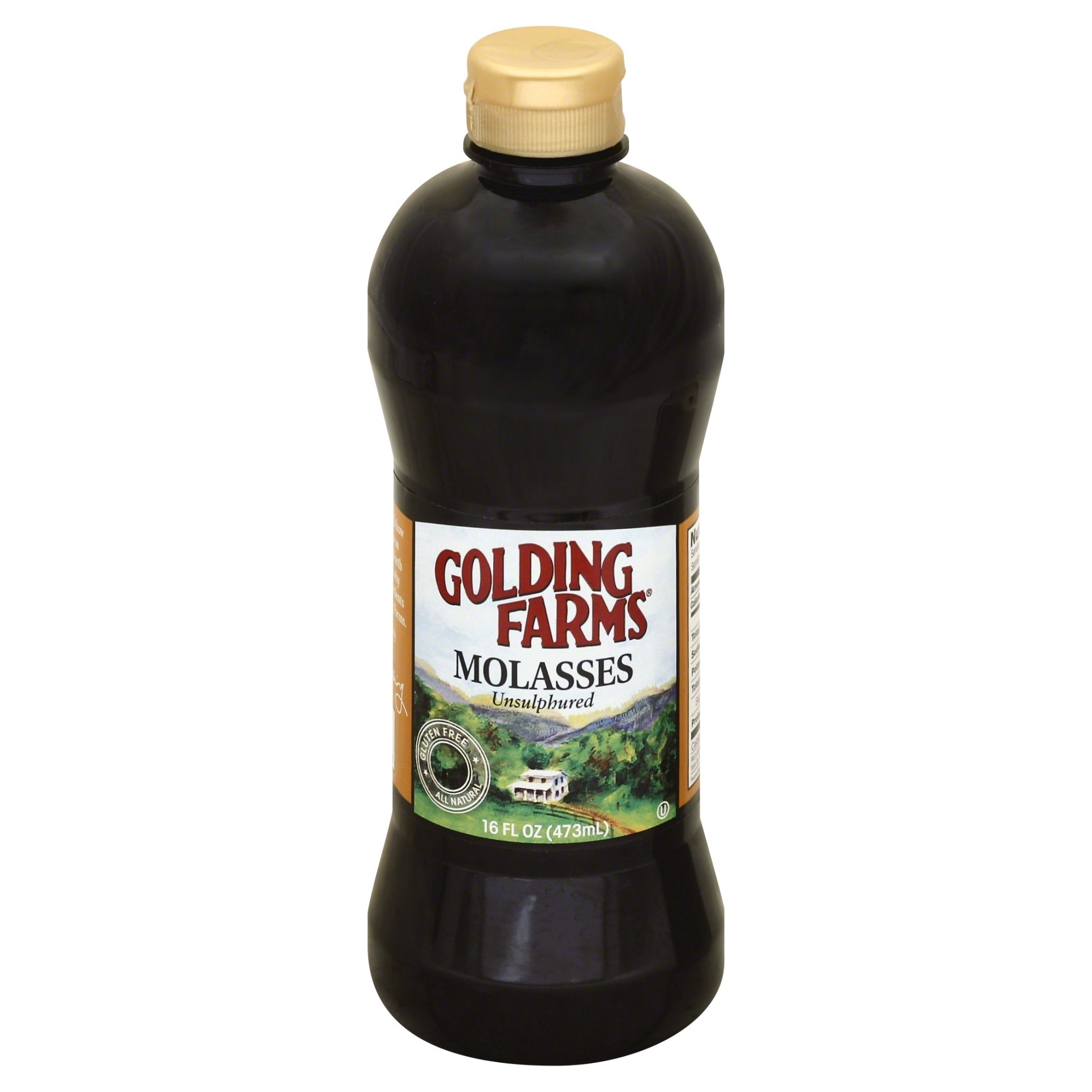 slide 1 of 1, Golding Farms Molasses 16 oz, 16 oz