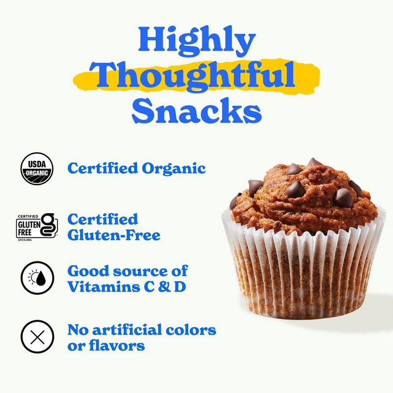 slide 3 of 7, MadeGood Snack Bars Banana Chocolate Chip Oat Cups - 6.15oz/5ct, 5 ct; 6.15 oz