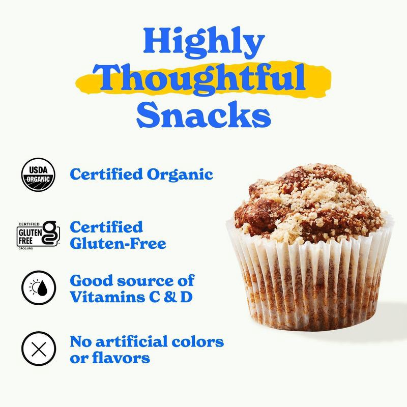 slide 3 of 7, MadeGood Snack Bars Apple Crumble Oat Cups - 6.15oz/5ct, 5 ct; 6.15 oz