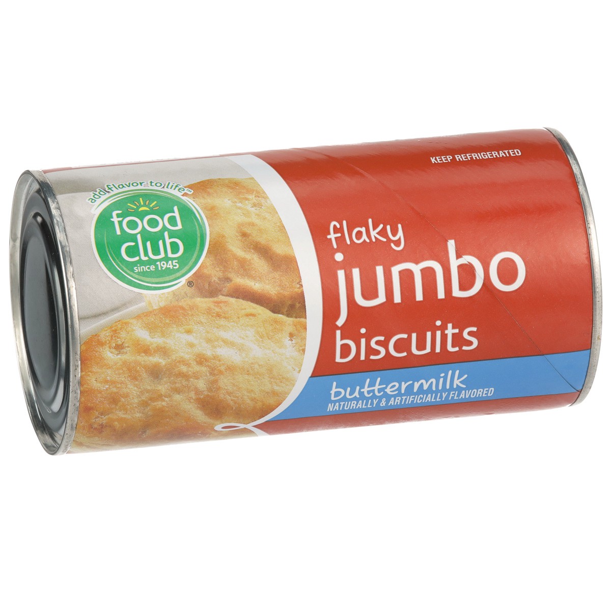 slide 2 of 9, Food Club Biscuits Jumbo Flaky Butter Flavor, 16 oz