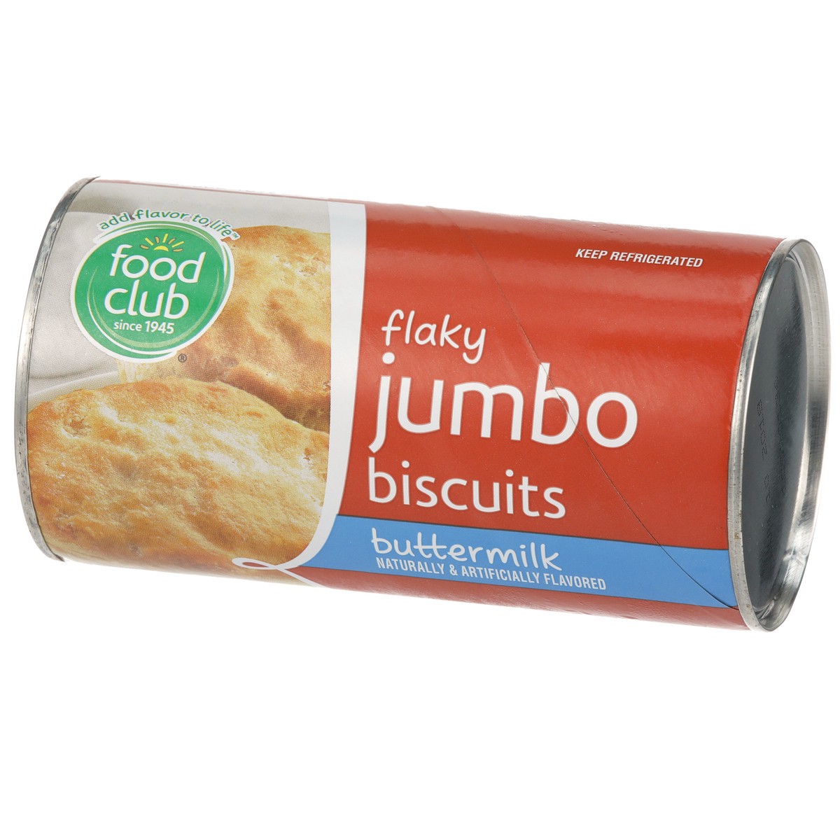 slide 3 of 9, Food Club Biscuits Jumbo Flaky Butter Flavor, 16 oz