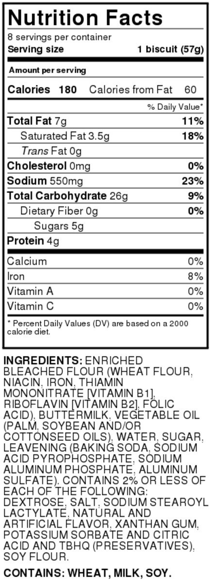 slide 4 of 9, Food Club Biscuits Jumbo Flaky Butter Flavor, 16 oz