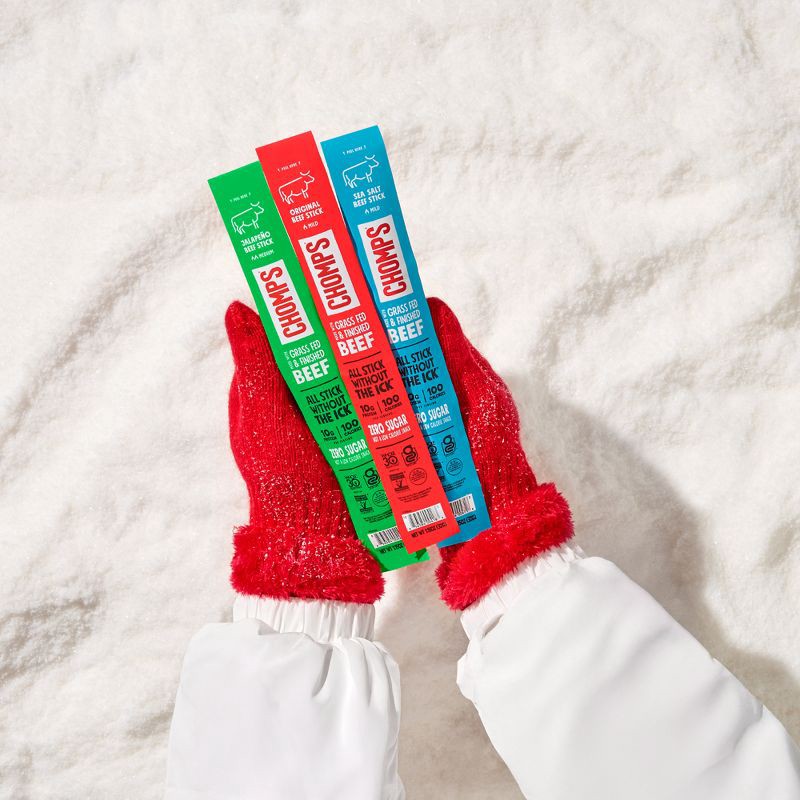 slide 8 of 8, Chomps Snack Sticks Smoky BBQ Beef Sticks - 9.2oz/8ct, 9.2 oz, 8 ct