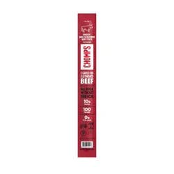 Chomps Snack Sticks Smoky BBQ Beef Meat Stick - 1.15oz