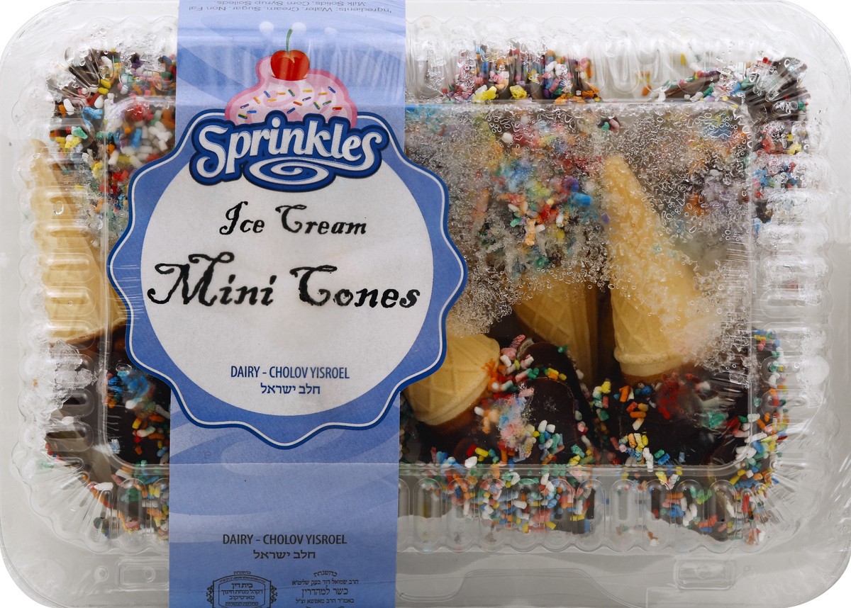 slide 3 of 4, Sprinkles Ice Cream Miniatures Mini Cone, 24 fl oz