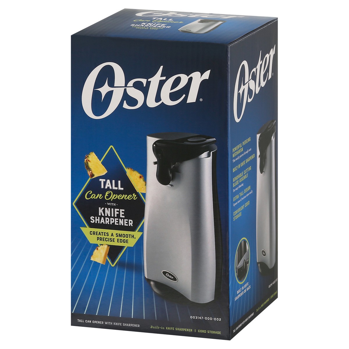 slide 4 of 12, Oster Tall Can Opener Silver, 1 ct