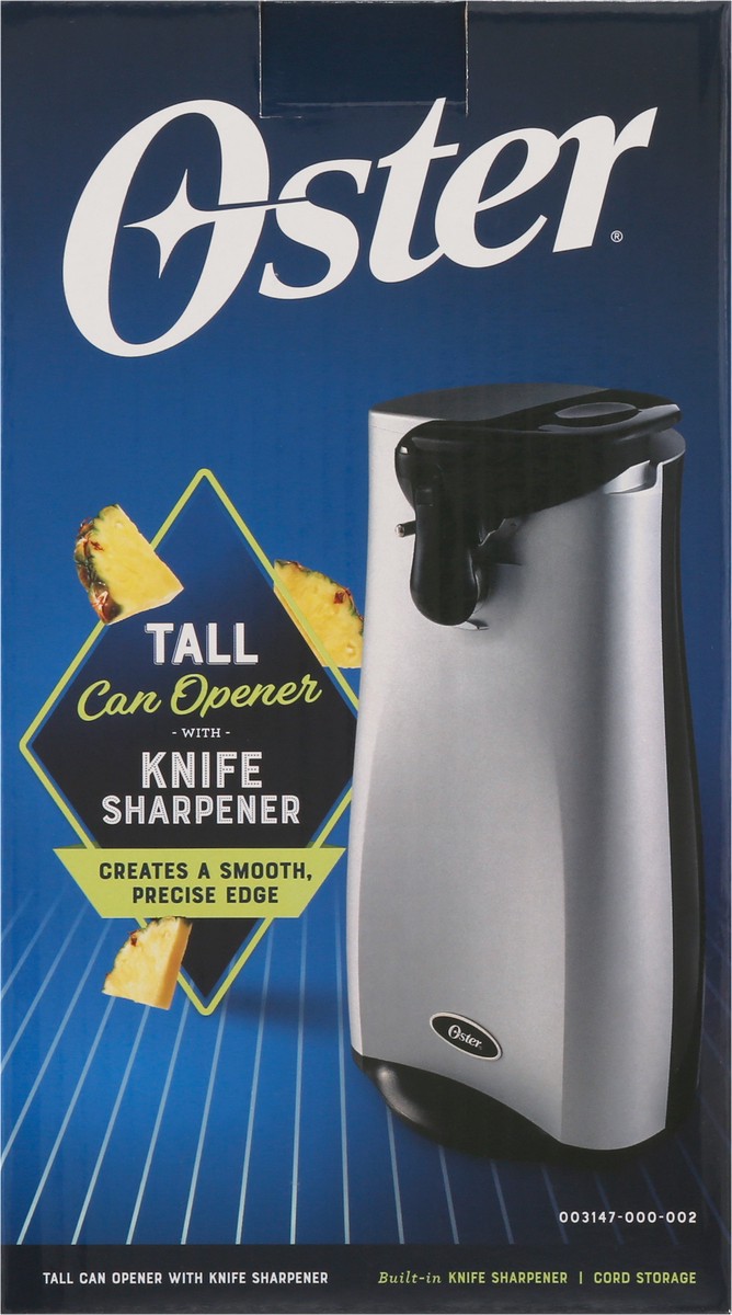 slide 10 of 12, Oster Tall Can Opener Silver, 1 ct
