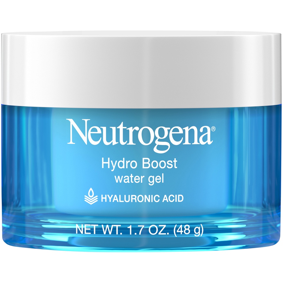 slide 3 of 6, Neutrogena Hydro Boost Water Gel Face Moisturizer with Hyaluronic Acid - 1.7 oz, per lb