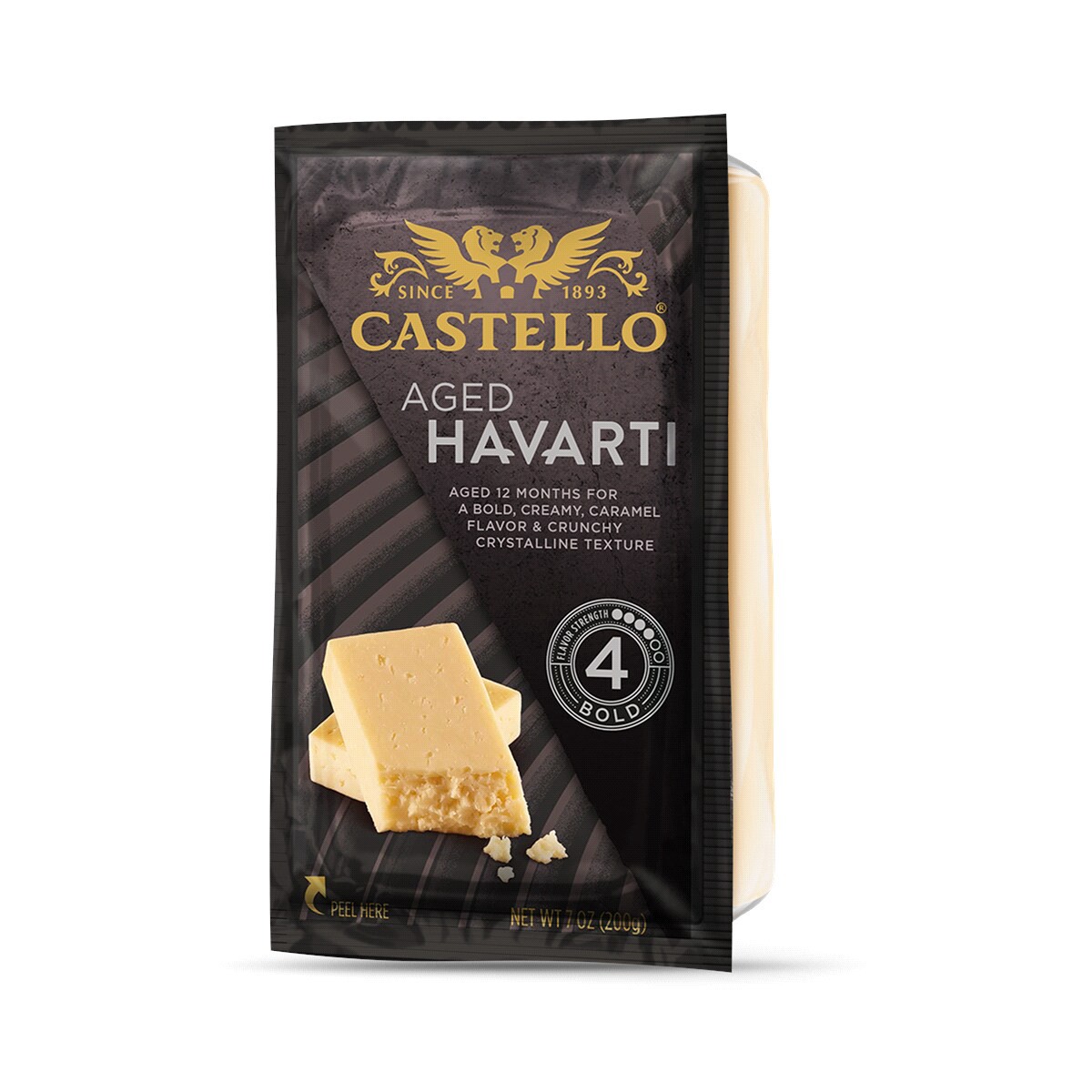 slide 2 of 2, Castello Aged Havarti Cheese- 7 oz, 7 oz