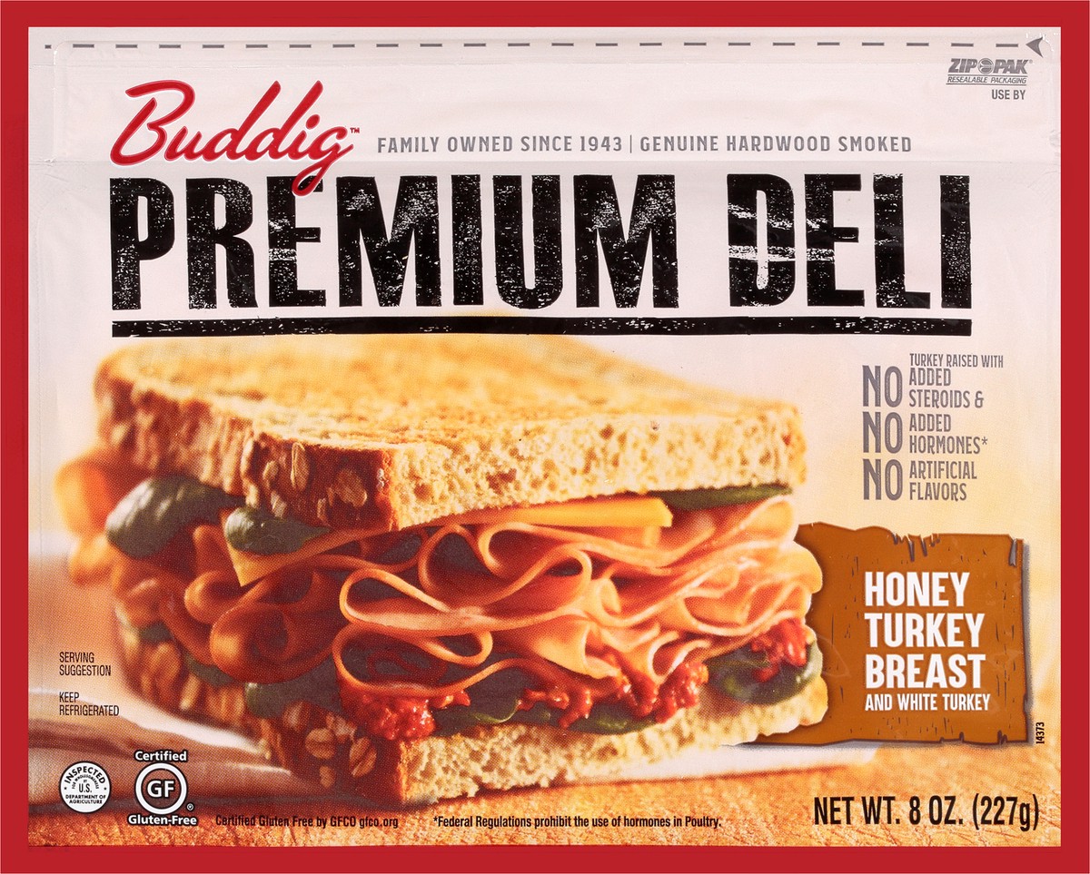 slide 5 of 6, Buddig Premium Deli Smoked Ham, 8 oz