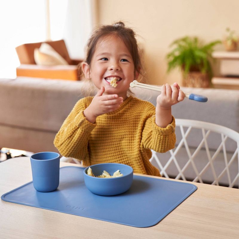 slide 7 of 9, Lalo 2pk Training Chopsticks - Oatmeal, 2 ct