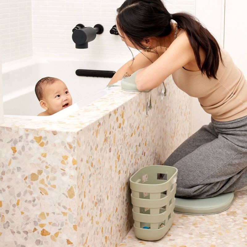 slide 6 of 8, Lalo 2pc Baby Bath Knee and Elbow Saver Set - Sage, 2 ct